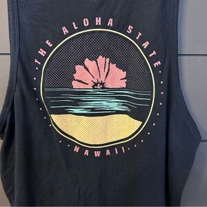 Old Navy Men’s tank top Navy blue Size Medium - Hawaii